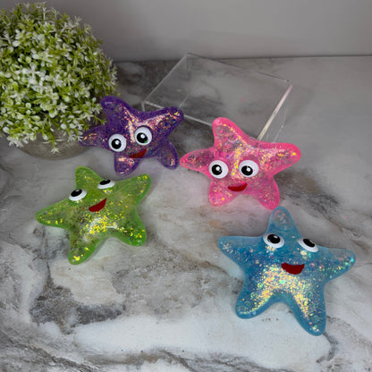 Squishy Toy - Glitter Starfish - PREORDER