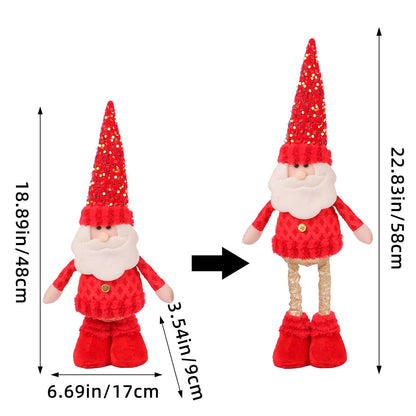 Telescopic Standing Christmas Decor - Red - PREORDER 10/3-10/6