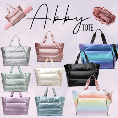 Abby - Puffer Tote - PREORDER 7/16-7/19
