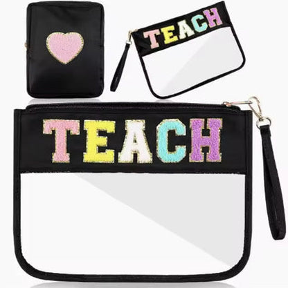 Clear Zip Pouch 2 Pack - PREORDER