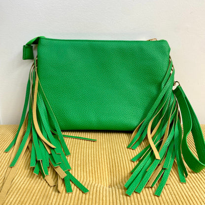 Lucky + Fringe - Clutch Crossbody