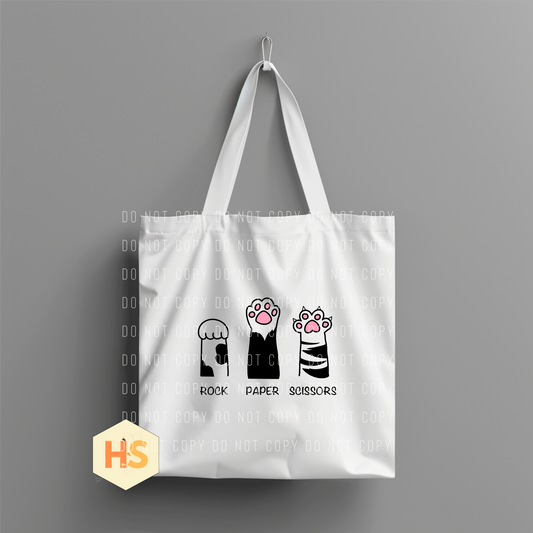 Tote Bag - Rock Paper Scissors
