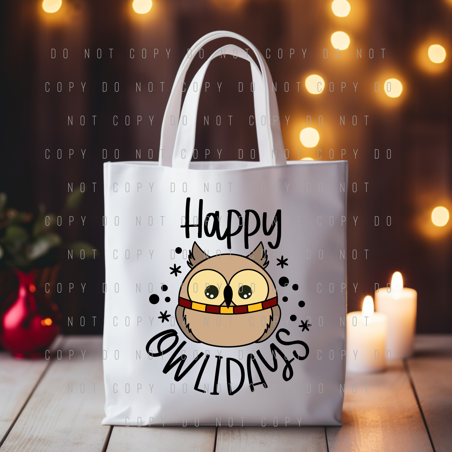 Tote Bag - Christmas & Hanukkah - PREORDER 10/5-10/8