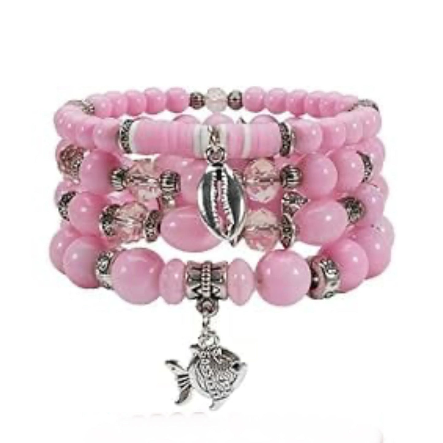 Boho 148 Multi-layer Mix Sea Beaded Bracelet MN