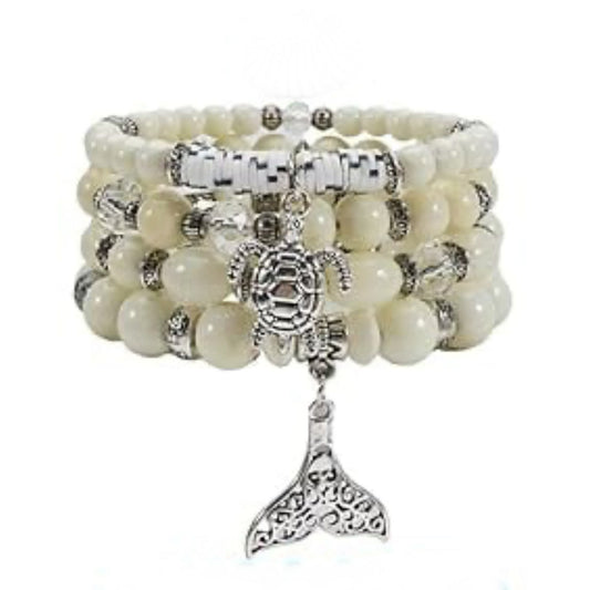 Boho 150 Multi-layer Mix Sea Beaded Bracelet MN