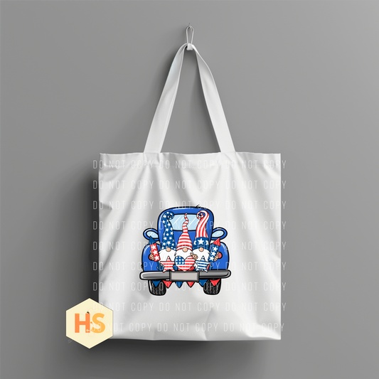 Tote Bag - Gnome USA Truck