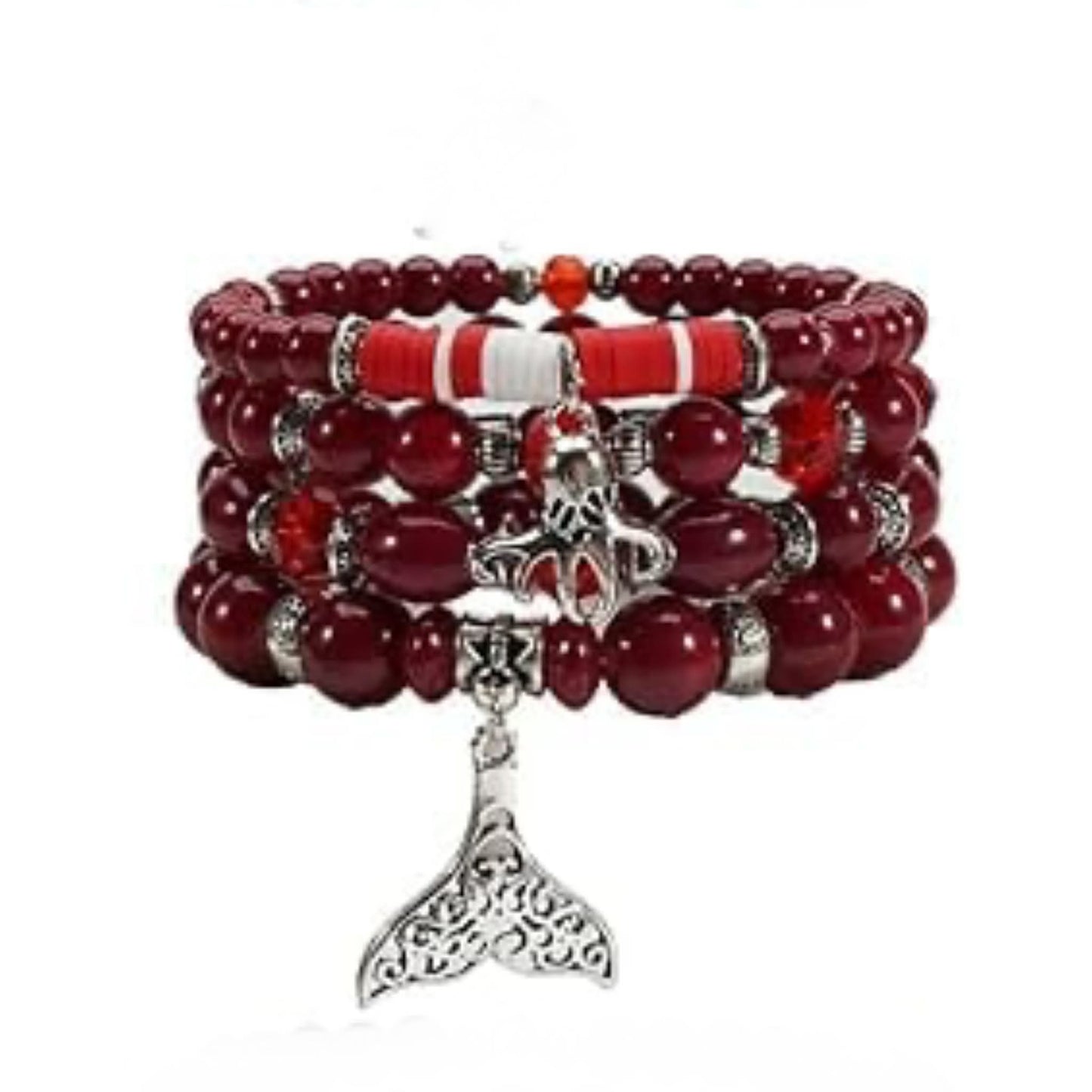 Boho 149 Multi-layer Mix Sea Beaded Bracelet MN