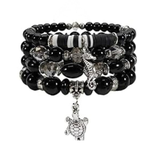 Boho 152 Multi-layer Mix Sea Beaded Bracelet MN