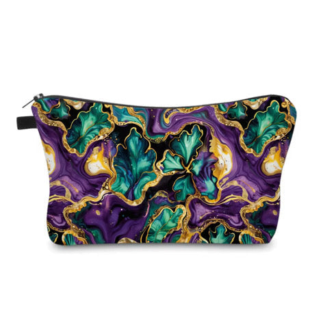 Pouch - Marble Purple Green MN