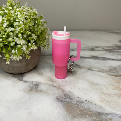 Keychain - Lip Balm Tumbler #3 Frosted