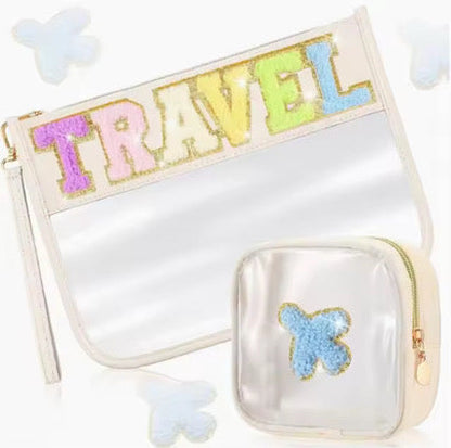 Clear Zip Pouch 2 Pack - PREORDER