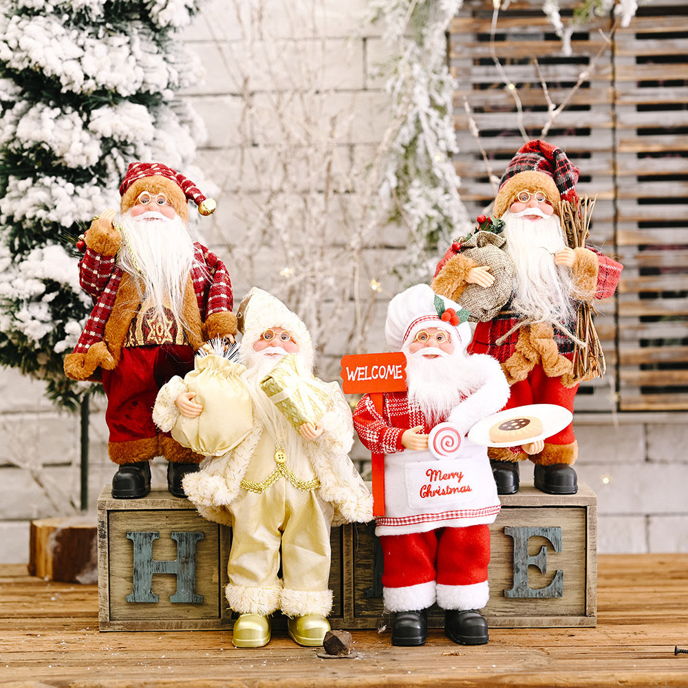 Santa Decor - Holiday Christmas