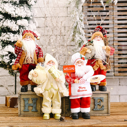 Santa Decor - Holiday Christmas