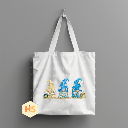 Tote Bag - Beach Gnome Trio