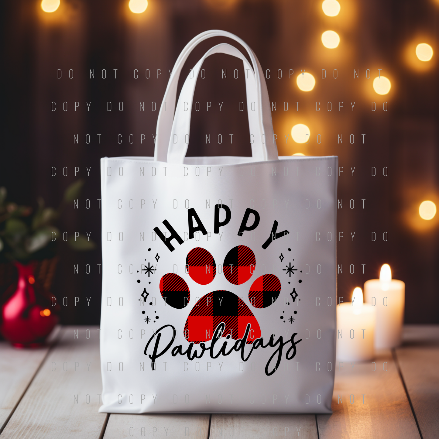 Tote Bag - Christmas & Hanukkah - PREORDER 10/5-10/8