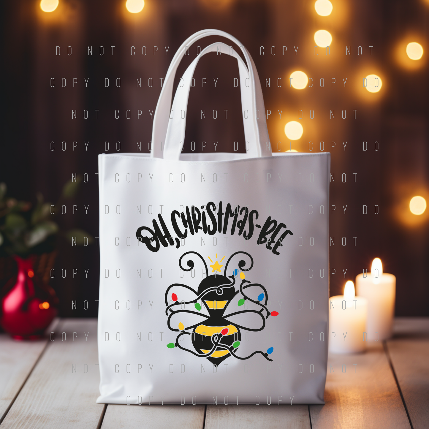 Tote Bag - Christmas & Hanukkah - PREORDER 10/5-10/8