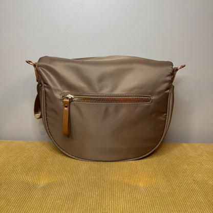 The Roni Nylon Crossbody - Solid Chocolate
