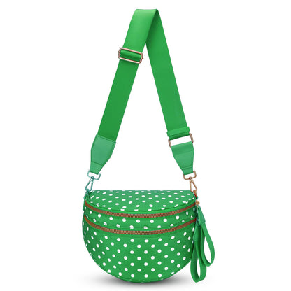 Roni - Polka Dot - Nylon Crossbody - PREORDER 8/6-8/9