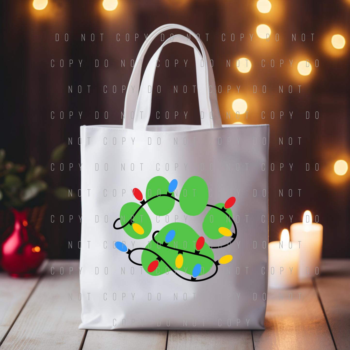 Tote Bag - Christmas & Hanukkah - PREORDER 10/5-10/8