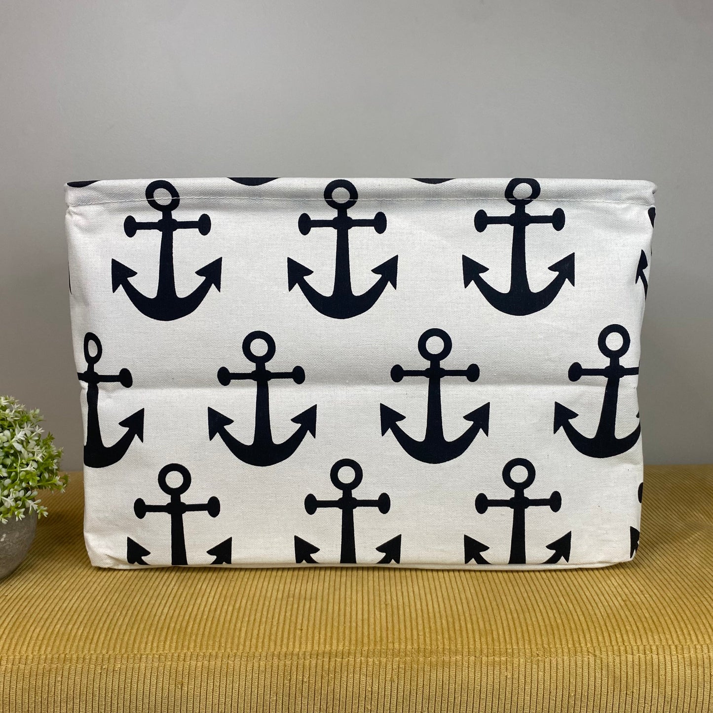 Pop Up Canvas Basket - Anchor
