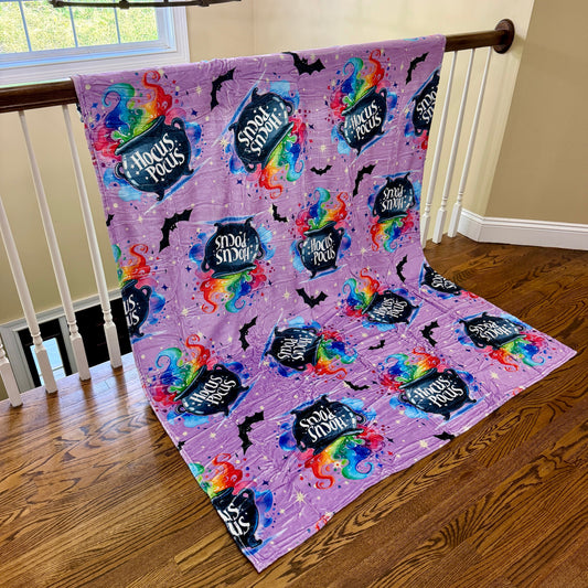 Blanket Halloween #15 - Hocus Pocus - PREORDER ends 7/25