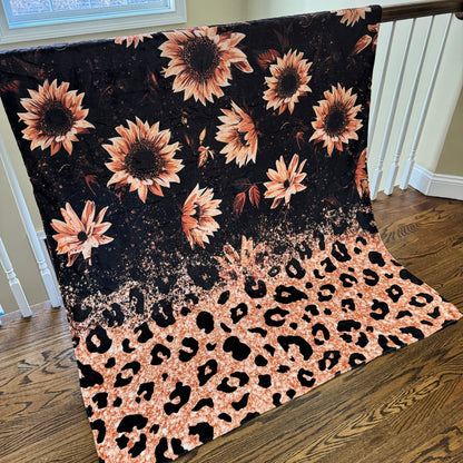 Blanket - Sunflower Ombre Glitter MNC