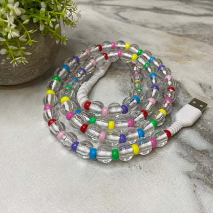 Charging Cord - NEW Beaded