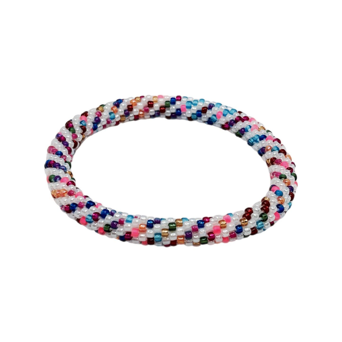 Glass Beads 28 Candy Bracelet MN