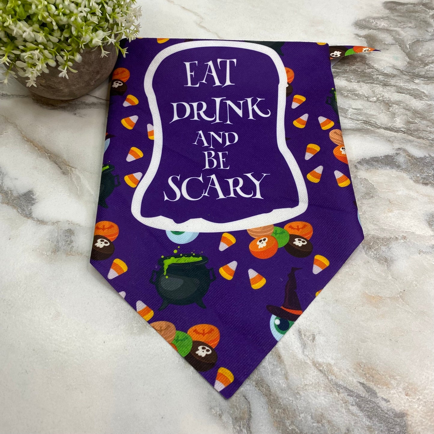 Dog Bandana - Halloween - Eat Drink & Be Scary