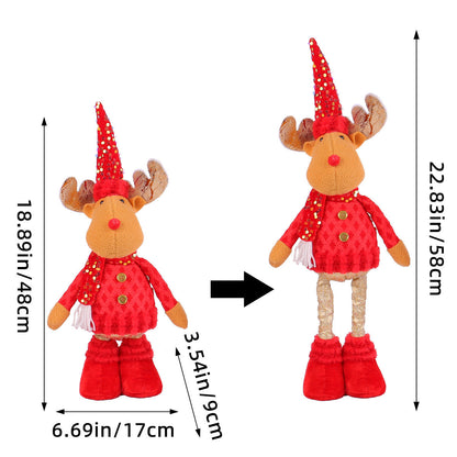Telescopic Standing Christmas Decor - Red - PREORDER 10/3-10/6