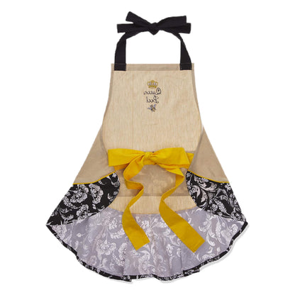 Queen Bee Ruffle Apron MNC