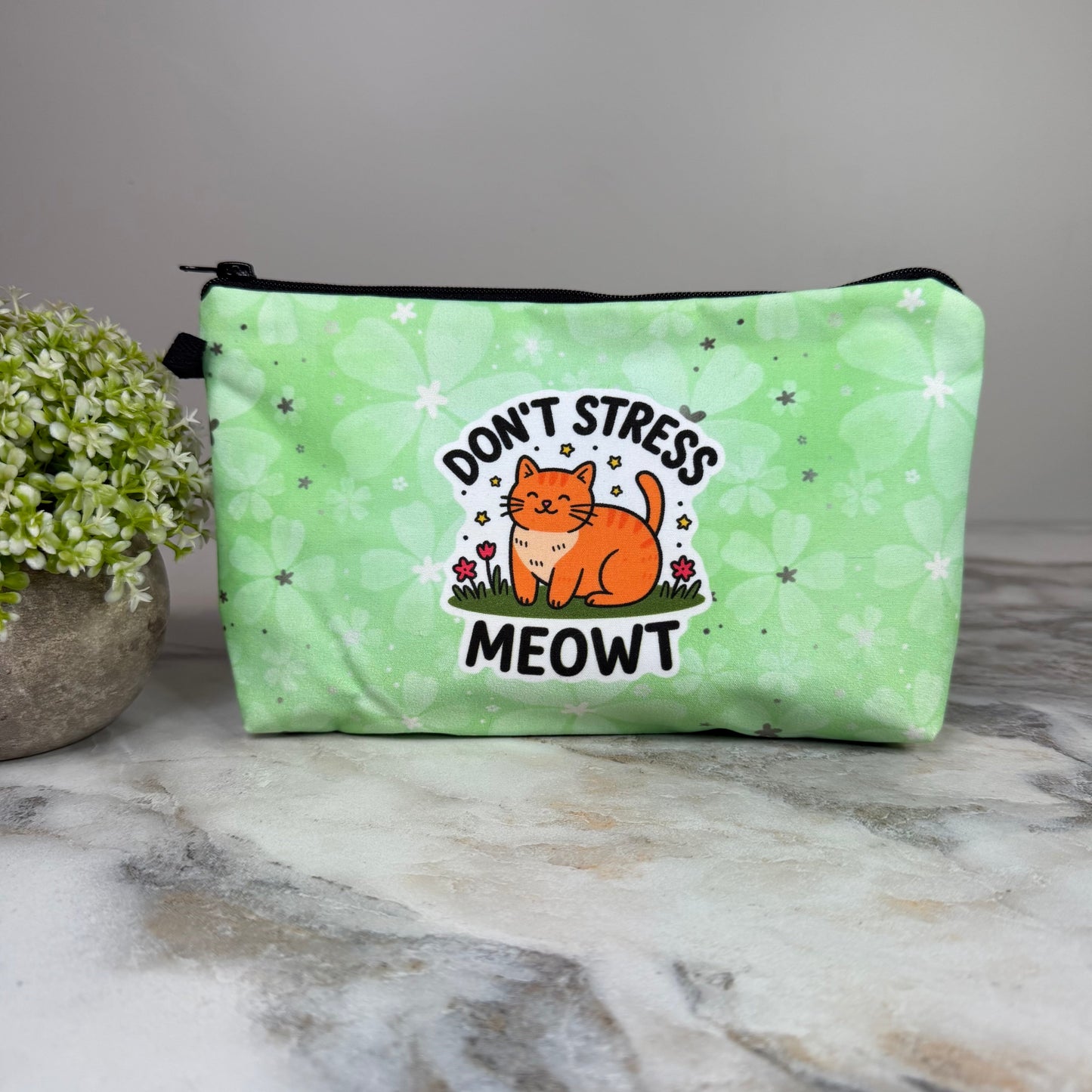 Pouch - Cat Stress Meowt MN
