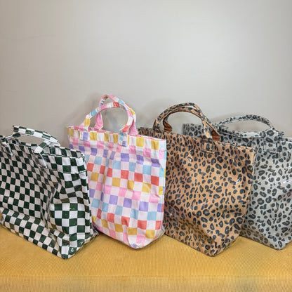 April Vinyl Tote Bag - New Designs
