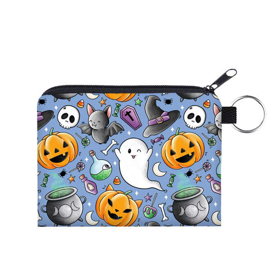 Mini Pouch - Halloween - Blue Friends