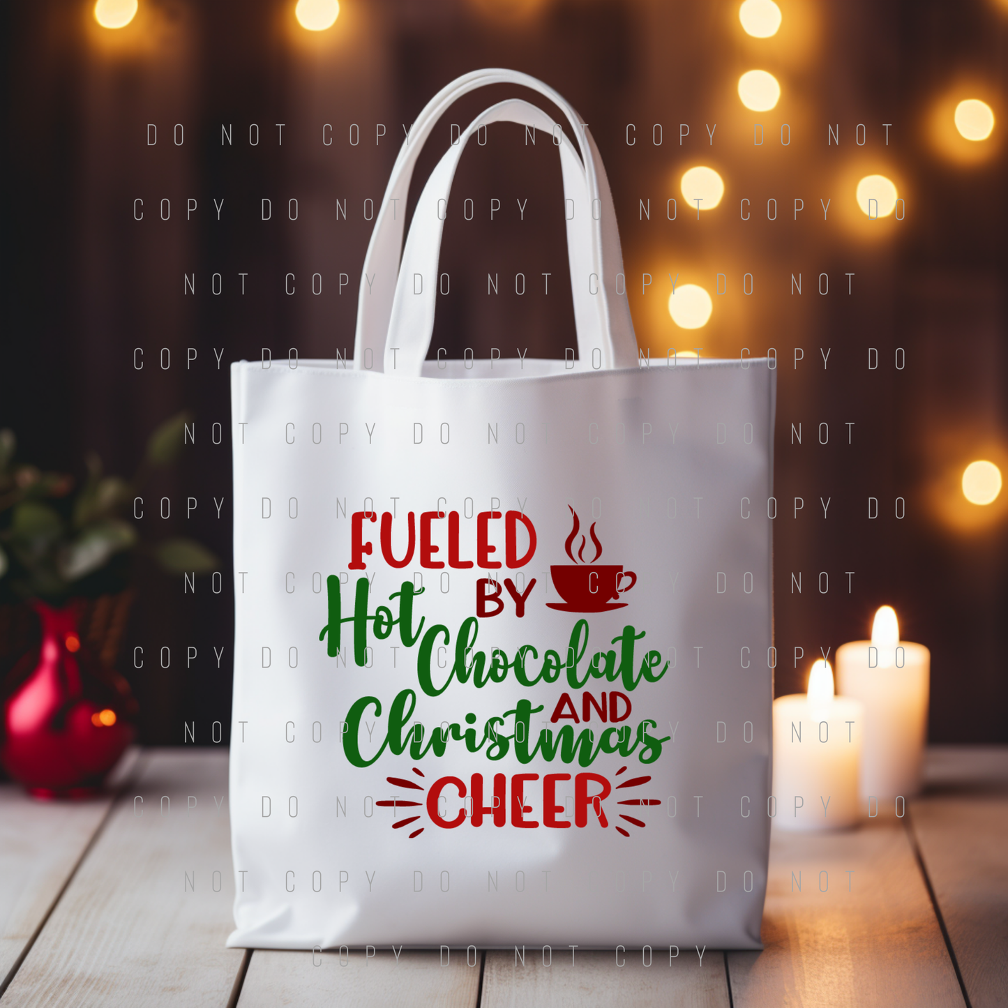 Tote Bag - Christmas & Hanukkah - PREORDER 10/5-10/8