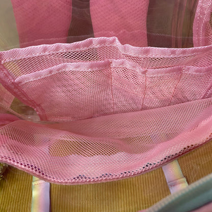 Clear Backpack - Pink