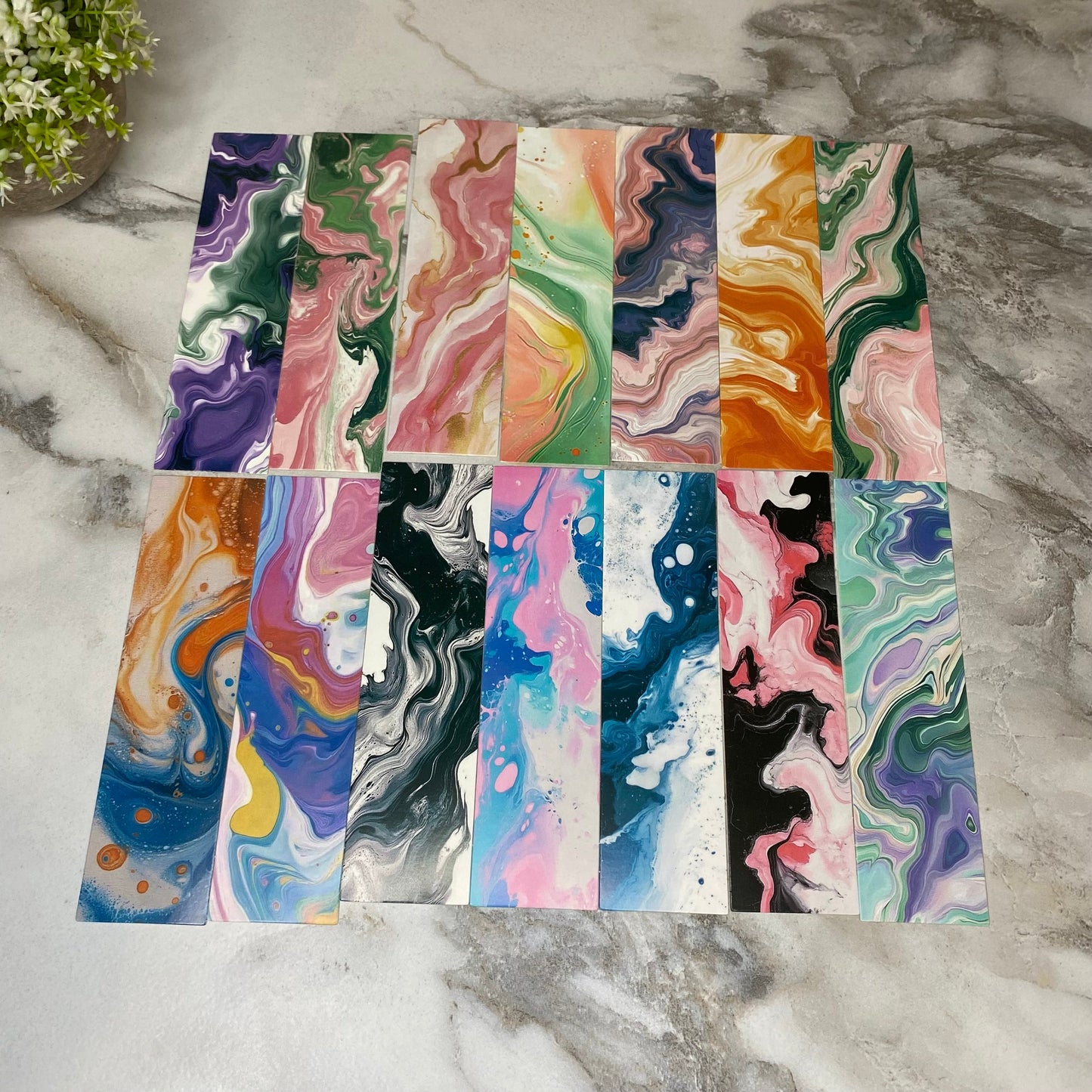 Bookmark - Marbled Mix