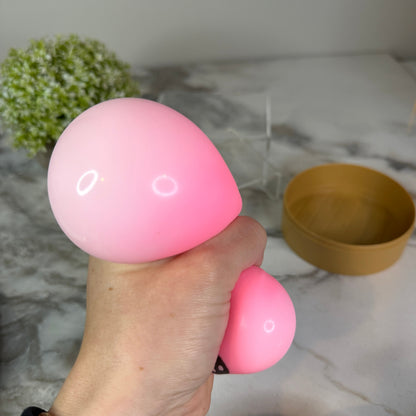Squishy Toy - Viral Dumpling, Pink Face