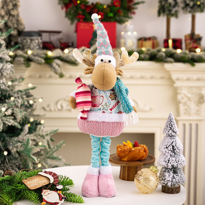 Telescopic Standing Christmas Decor - Pink & Blue - PREORDER 10/3-10/6