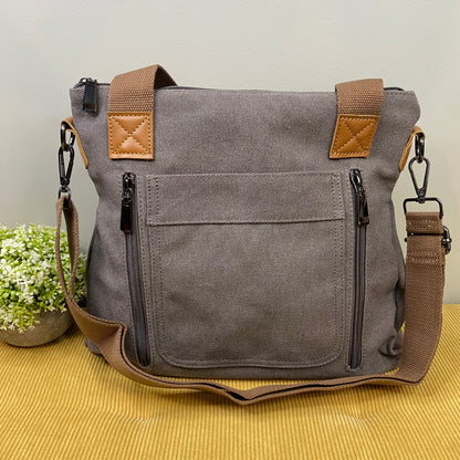 Caitlin - Canvas Satchel - PREORDER 6/30-7/3