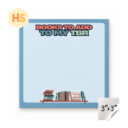 The Sticky Note Collection - Books To Add To My TBR