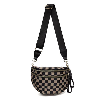 Roni - Checkered - Nylon Crossbody