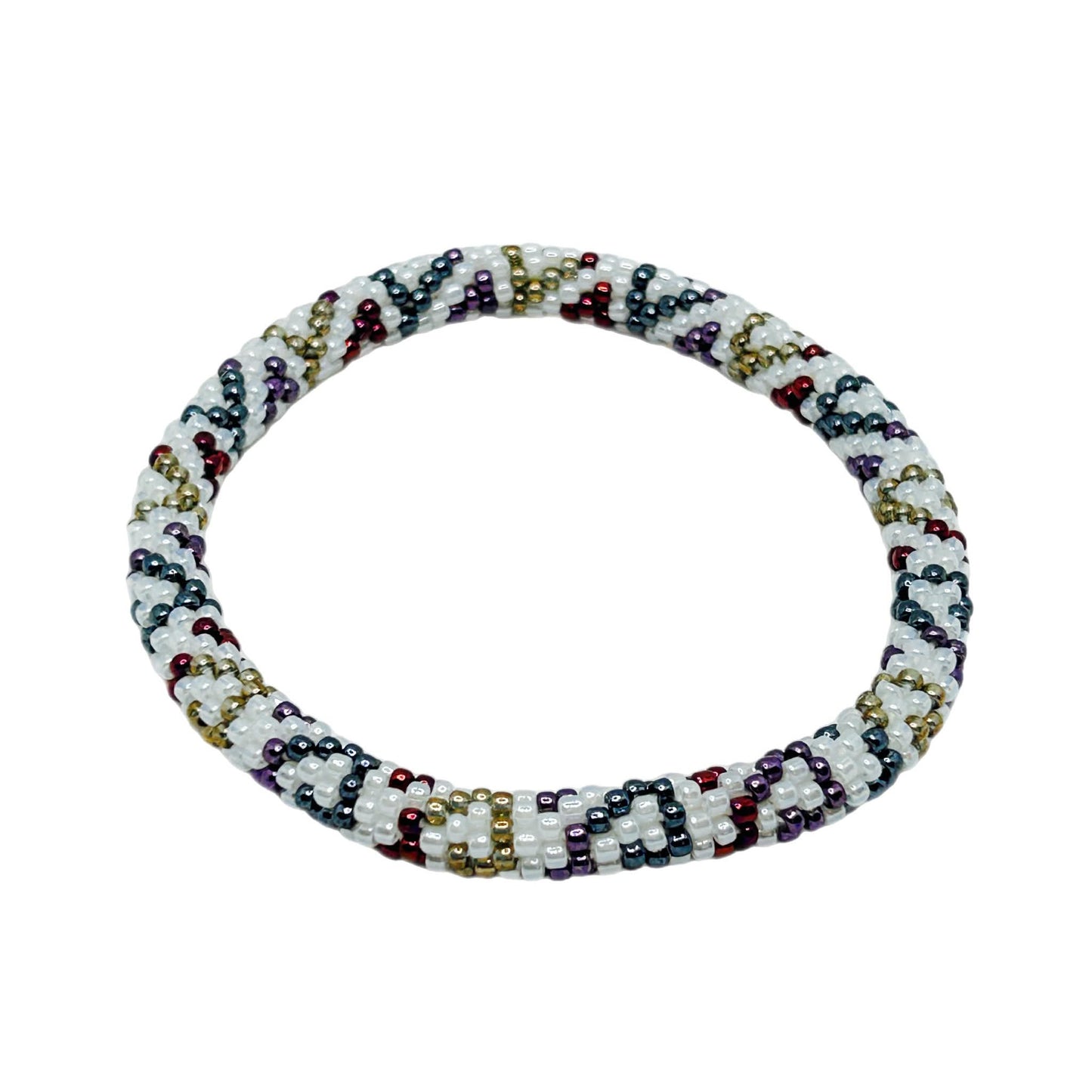 Glass Beads 41 Vogue Vibes Bracelet - Extended 8" MN