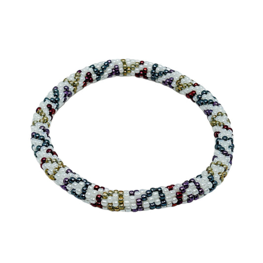 Glass Beads 41 Vogue Vibes Bracelet - Extended 8" MN