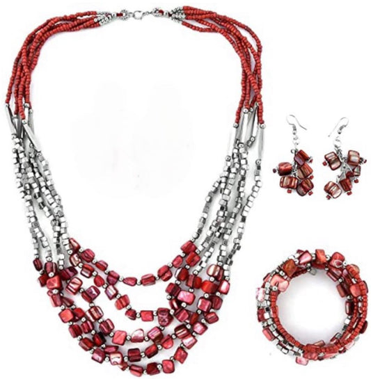 3 Piece Jewelry Set - in a Variety of Colors MNC