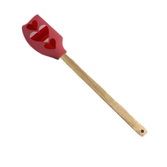 Valentines Silicone Spatula with Hearts MNC