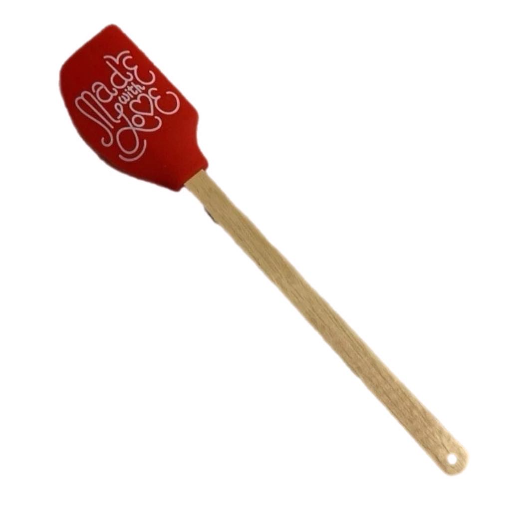 Valentines Silicone Spatula Made With Love MNC