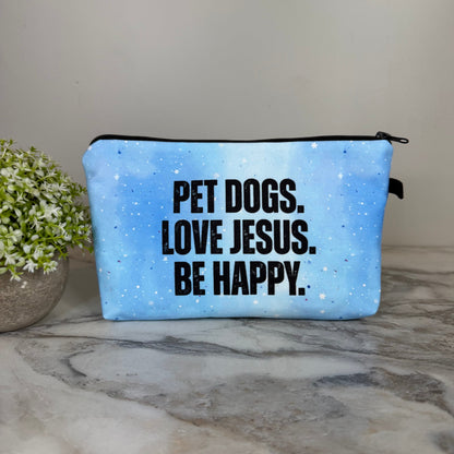 Pouch - Religious, Pet Dogs Love Jesus
