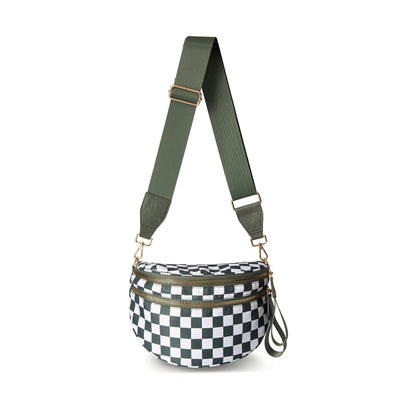 Roni - Checkered - Nylon Crossbody