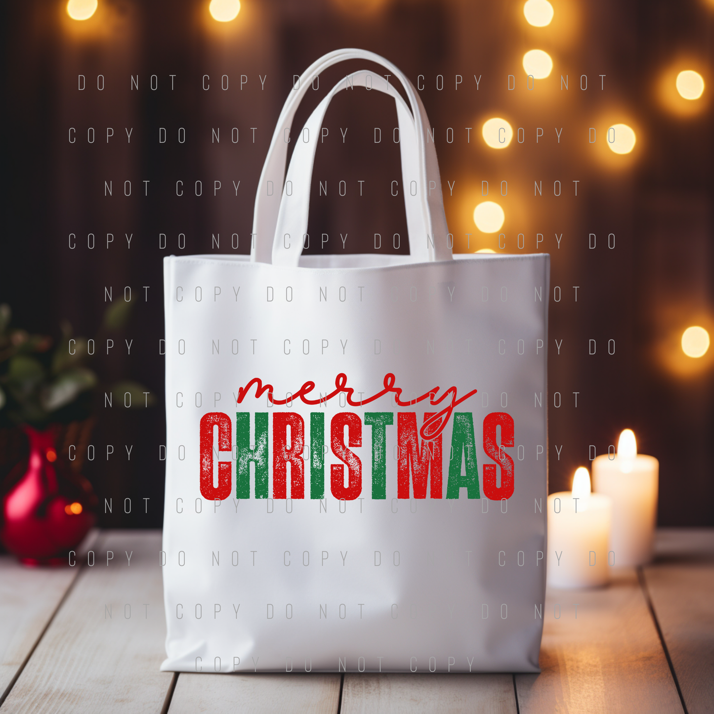 Tote Bag - Christmas & Hanukkah - PREORDER 10/5-10/8